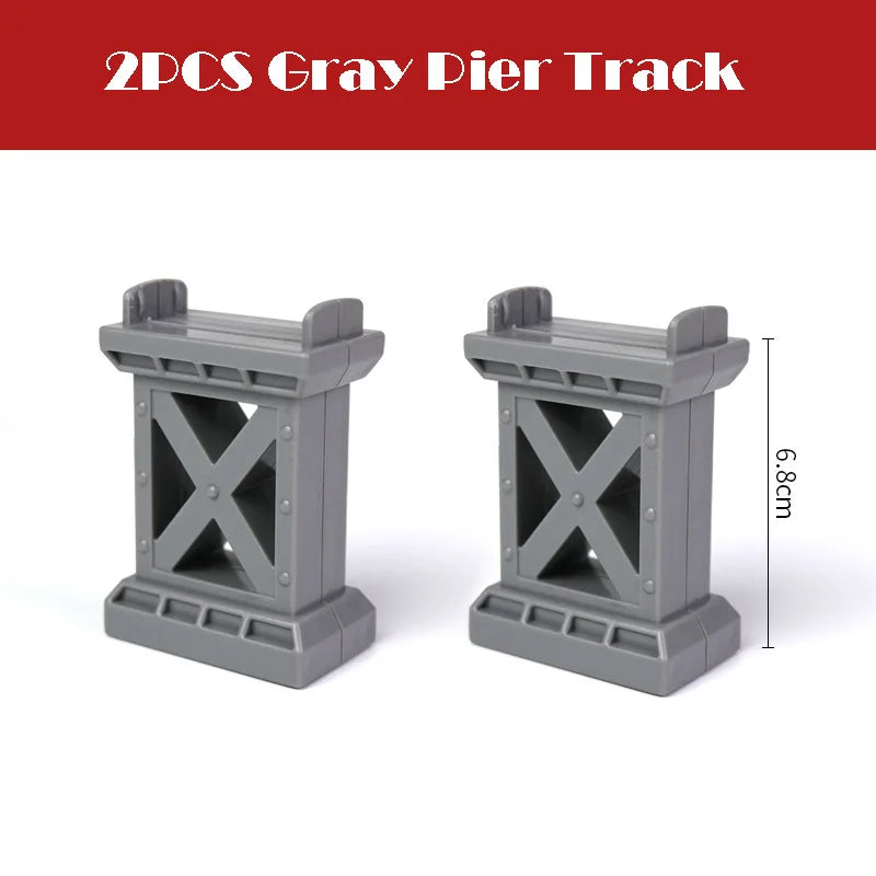 New All Kinds Wooden Track Parts Beech Wooden Railway Train Track Toy Accessories Fit Biro All Brands Wood Tracks Toys for Kids