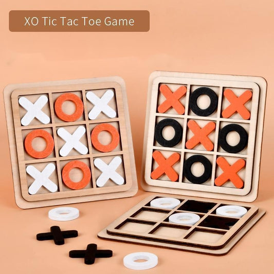 Mini Chess Play Wooden Toys Interaction Puzzle Training Brain Learing Early Educational Toys For Children Kids Montessori Game