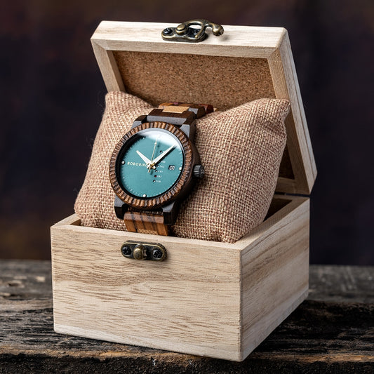 Men's Watches Wood Man Wrist Watch For Men Quartz Wristwatch Male Timepieces BOBO BIRD Watch Clock 2023 Dropshipping